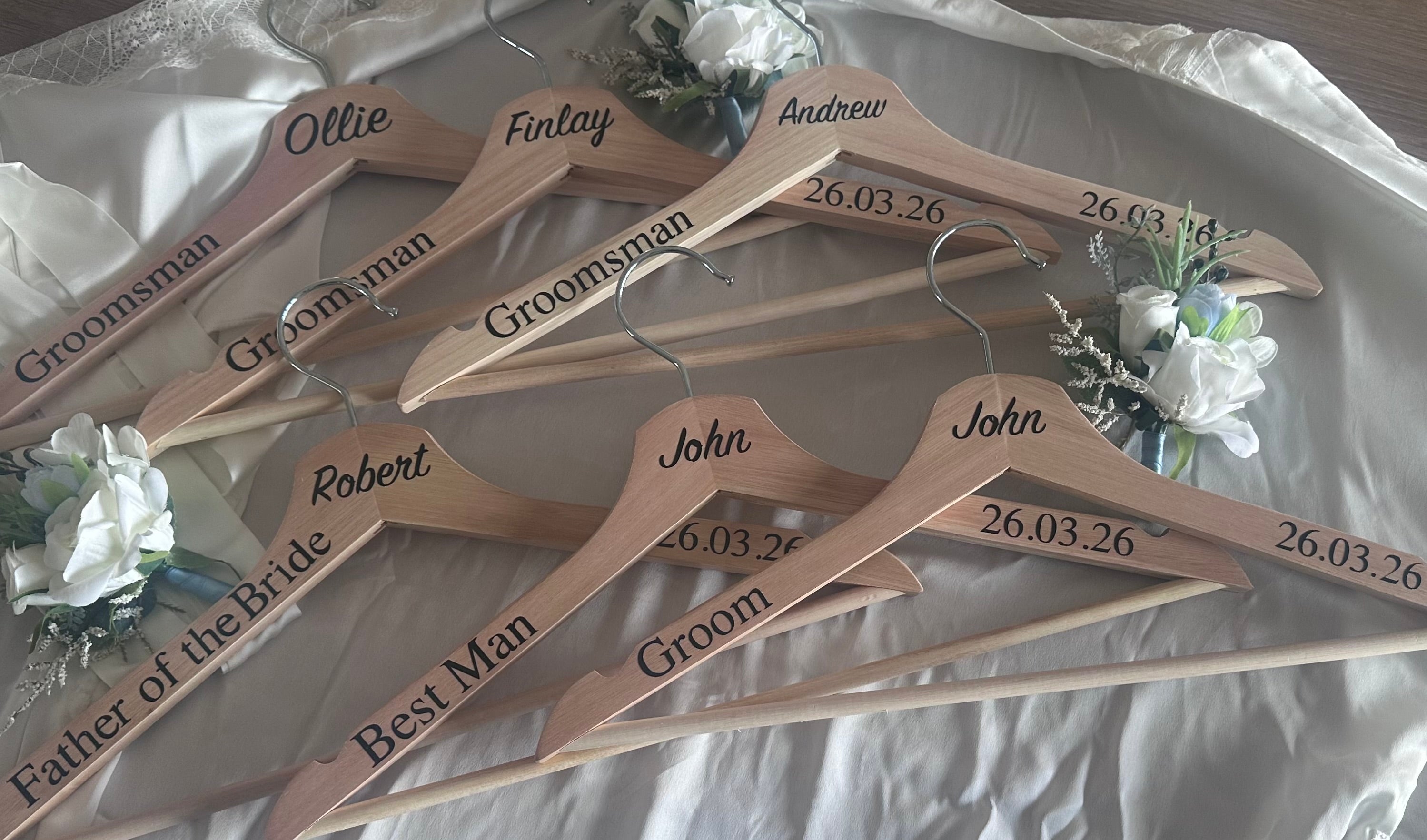Personalised Bridal Hanger