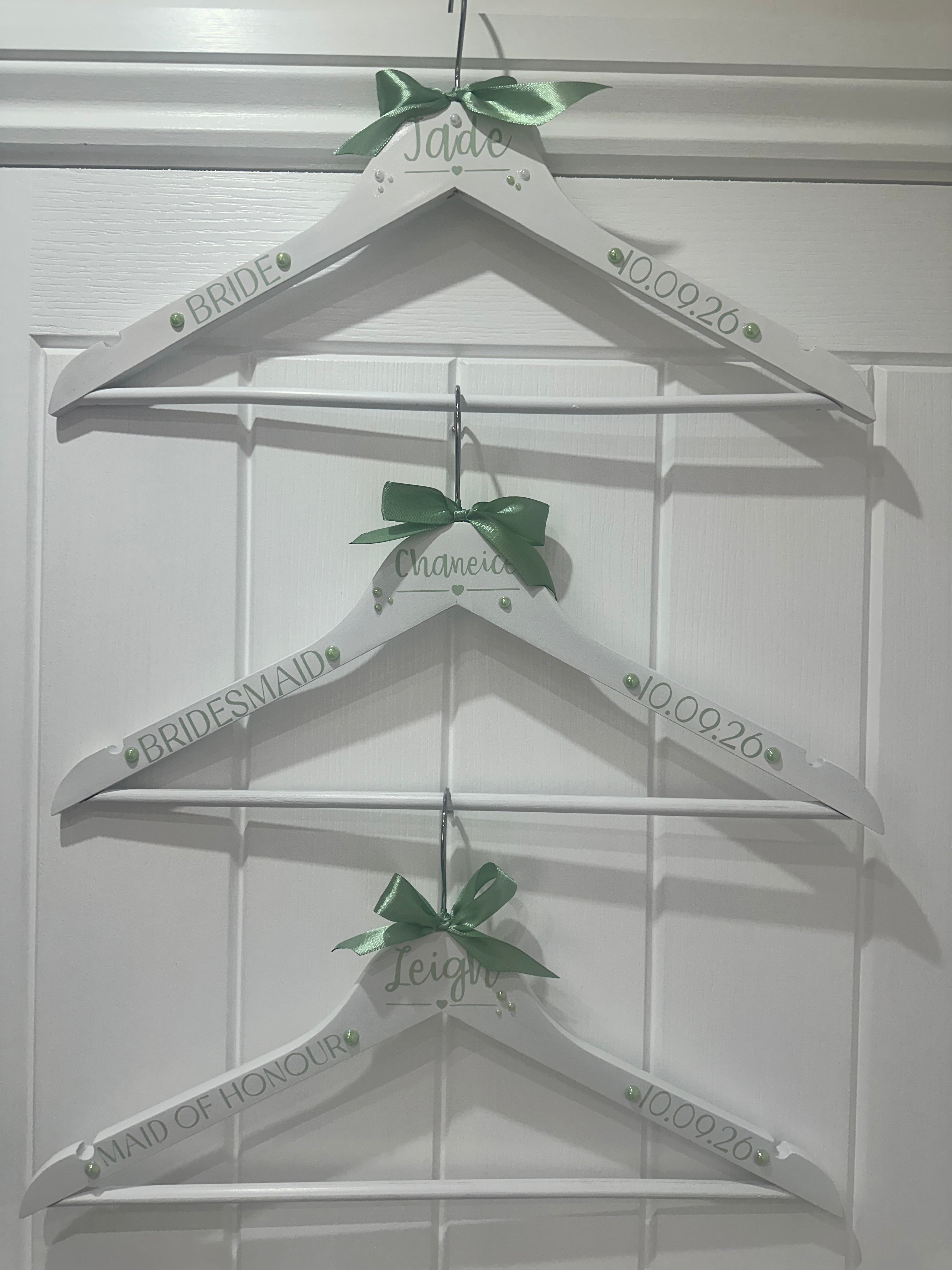 Personalised Bridal Hanger