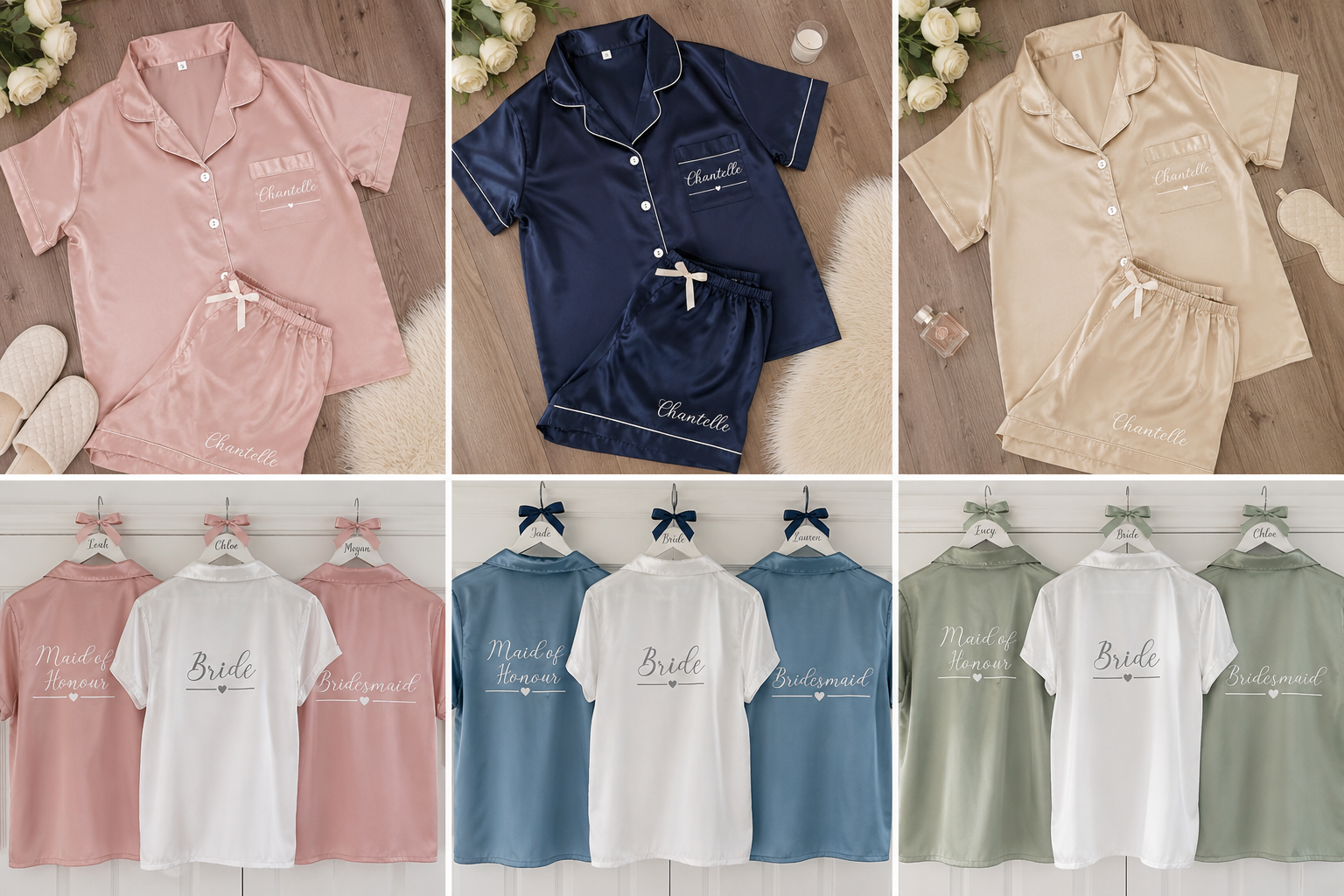 Bridal Party Pyjamas