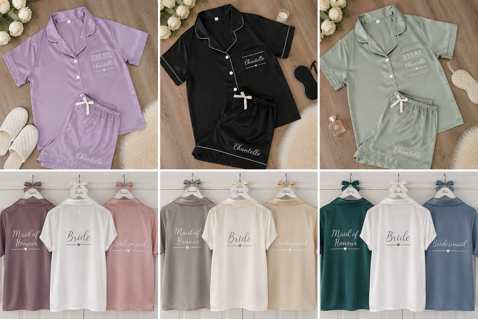 Bridal Party Pyjamas