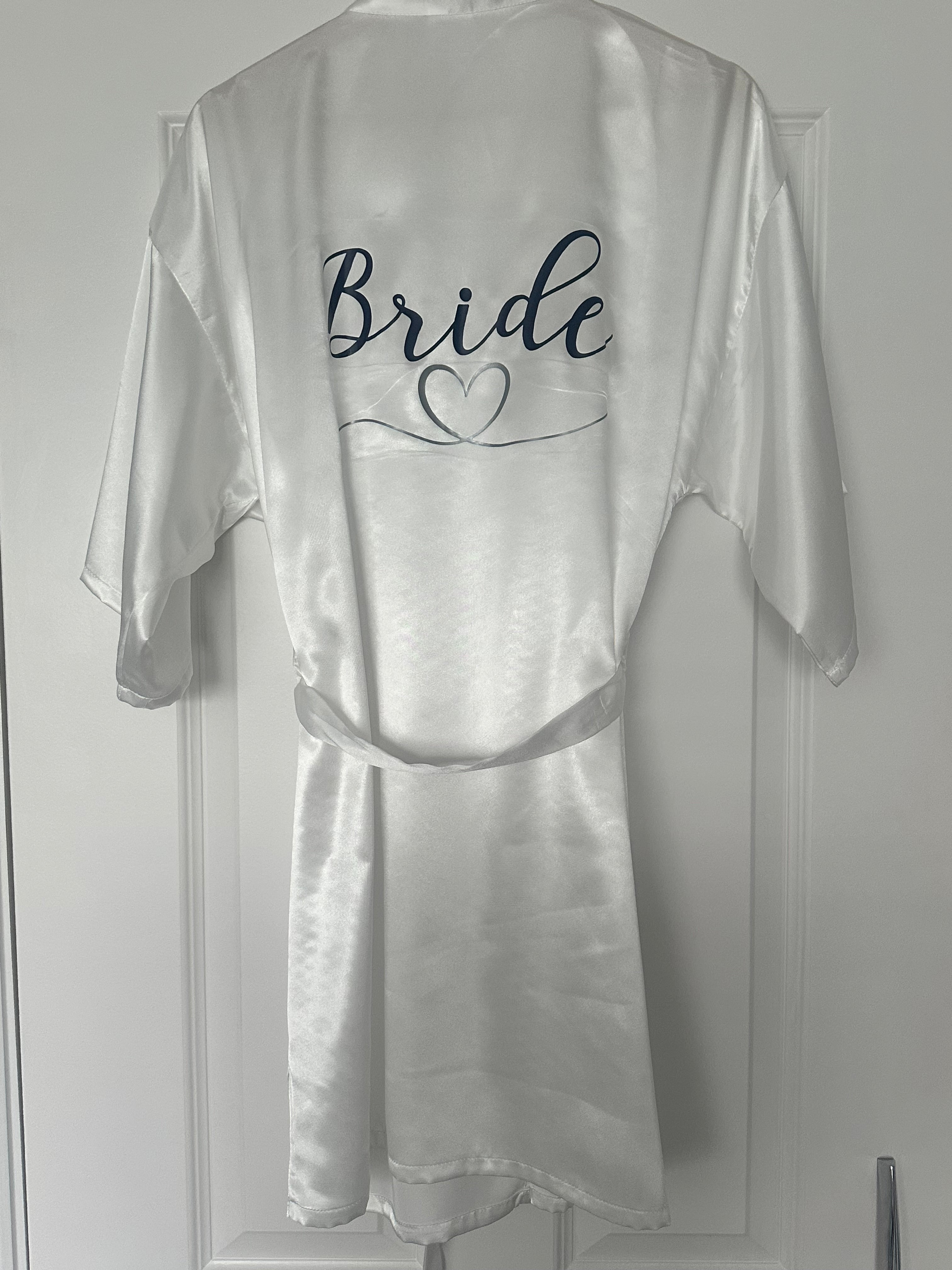Luxury Personalised Satin Robe