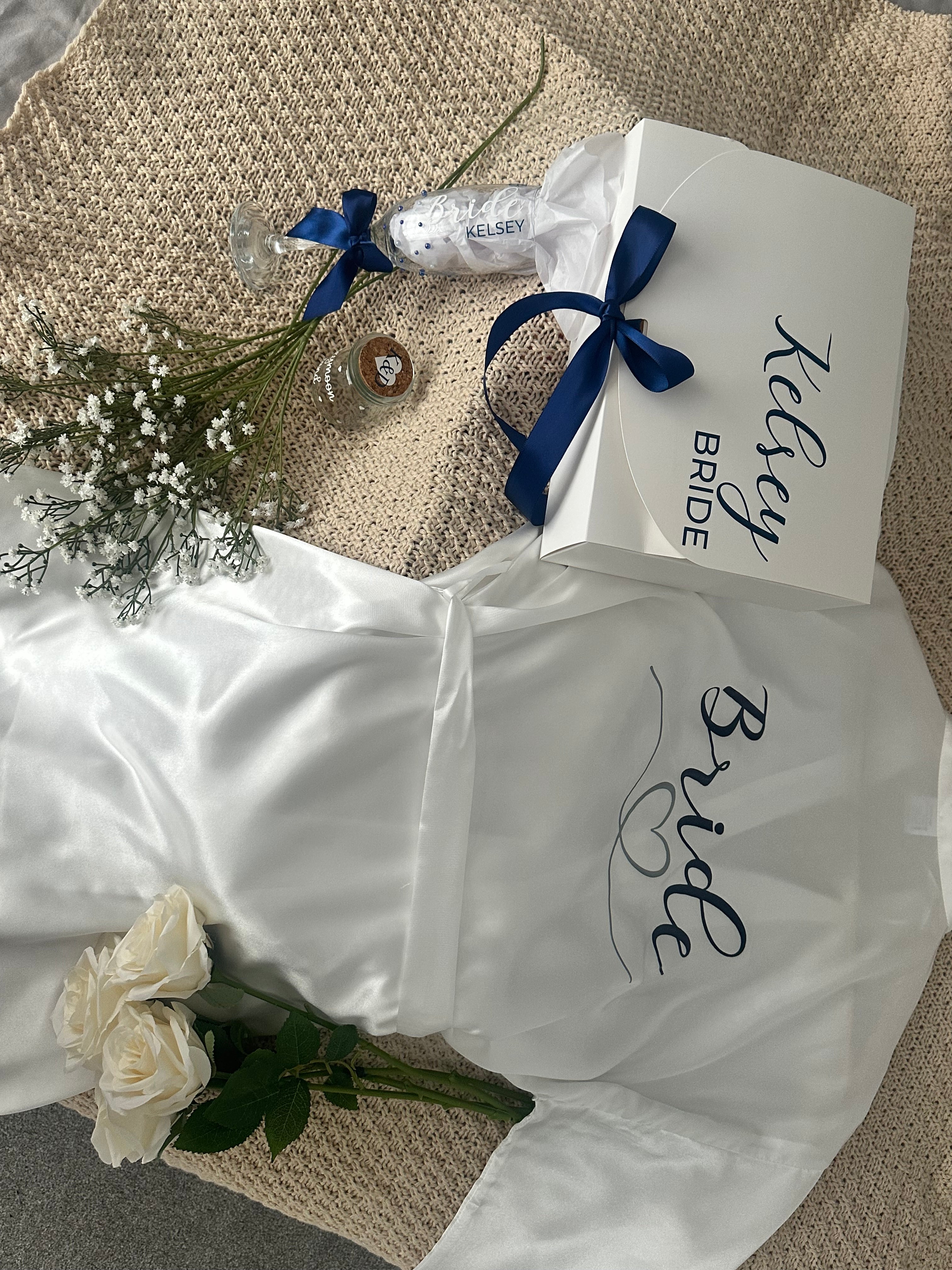 Luxury Personalised Satin Robe